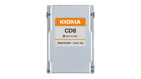 Kioxia CD8-V 1.6 TB 2.5" PCI Express 4.0 NVMe BiCS FLASH TLC