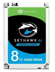 Seagate SkyHawk AI internal hard drive 8 TB 7200 RPM 256 MB 3.5″ Serial ATA III
