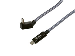 Equip USB 3.2 Gen 2x2 C to C U plug Cable, 3.0m, Black, M/M, PD240W, 4K/60Hz, 20Gbps
