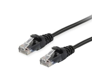 Equip Cat.6A U/UTP Patch Cable, 1.5m, Black