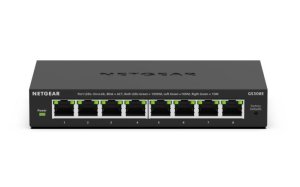 NETGEAR GS308E Managed L2/L3 Gigabit Ethernet (10/100/1000) Black