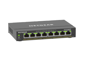 NETGEAR GS308EP Managed L2/L3 Gigabit Ethernet (10/100/1000) Power over Ethernet (PoE) Black