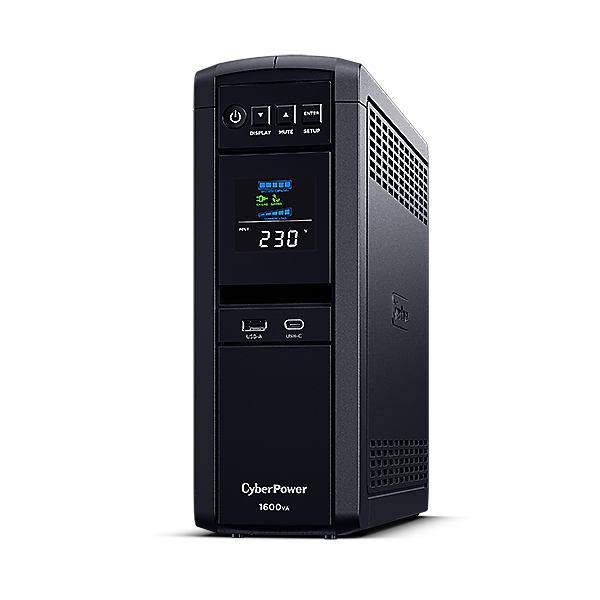 CyberPower CP1600EPFCLCD-UK uninterruptible power supply (UPS) Line-Interactive 1.6 kVA 1000 W 6 AC outlet(s)