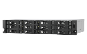 QNAP TL-R1200PES-RP HDD/SSD enclosure Black, Grey 2.5/3.5"