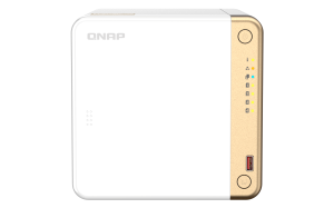 QNAP TS-462-4G NAS Tower Intel® Celeron® N4505 4 GB DDR4 24 TB HDD QNAP QTS White