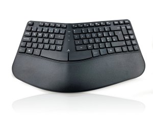 Accuratus Contour keyboard Home RF Wireless + Bluetooth QWERTY UK English Black