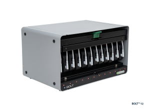 LocknCharge BOLT 12 Portable device management cabinet Black, Grey