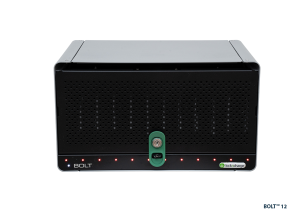 LocknCharge BOLT 12 Portable device management cabinet Black, Grey