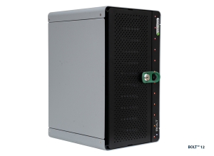 LocknCharge BOLT 12 Portable device management cabinet Black, Grey