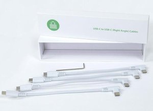 LocknCharge LNC10590 USB cable 0.215 m USB C White