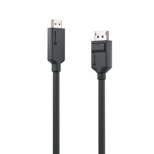ALOGIC EL2DPHD4K-02 video cable adapter 2 m DisplayPort HDMI Black