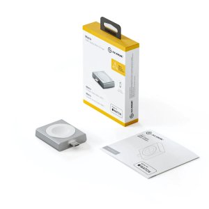 ALOGIC MAGAWC mobile device charger Smartwatch White USB Wireless charging Fast charging Indoor