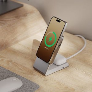ALOGIC Matrix 2-in-1 Magnetic Charging Dock - White