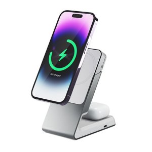 ALOGIC Matrix 2-in-1 Magnetic Charging Dock - White