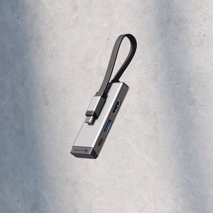 ALOGIC ULCHDACPD-SGR laptop dock/port replicator USB 3.2 Gen 1 (3.1 Gen 1) Type-C Silver