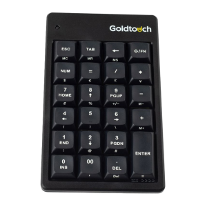 Goldtouch GTC-ELITE numeric keypad Universal USB Black