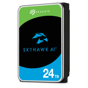 Seagate SkyHawk AI internal hard drive 24 TB 7200 RPM 512 MB 3.5″ Serial ATA III