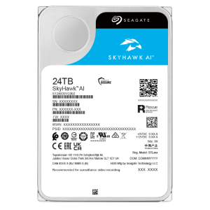 Seagate SkyHawk AI internal hard drive 24 TB 7200 RPM 512 MB 3.5" Serial ATA III
