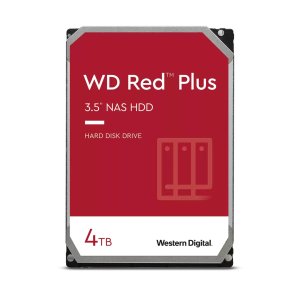 Western Digital Red Plus internal hard drive 4 TB 5400 RPM 256 MB 3.5″ Serial ATA III
