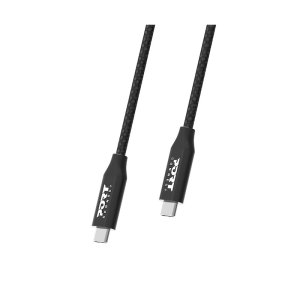 Port Designs 900057 USB cable USB 3.2 Gen 2x2 2 m USB C Black