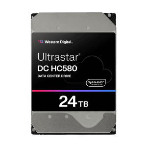 Western Digital Ultrastar DC HC580 internal hard drive 24 TB 7200 RPM 512 MB 3.5" SAS