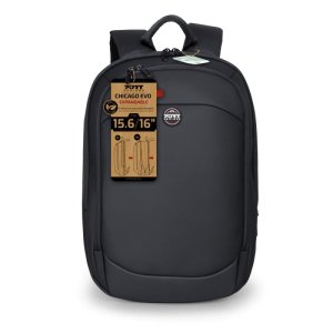 Port Designs Chicago Evo Expandable Eco 40.6 cm (16") Backpack Black