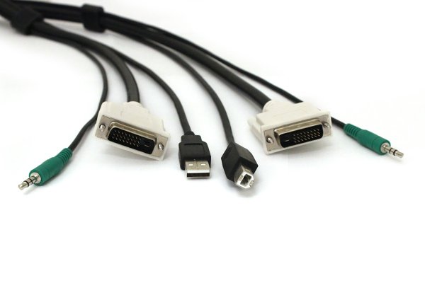 Black Box SKVMCBL-DVI-06 KVM cable 1.8 m