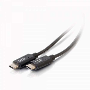C2G 28826 USB cable USB 2.0 1.8 m USB C Black