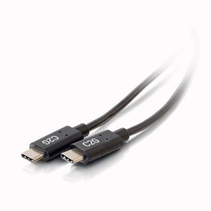 C2G 6ft (1.8m) USB-C 2.0 Male to Male Cable (3A)