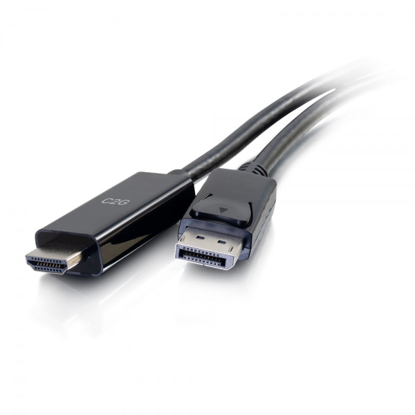 C2G 80695 video cable adapter 3 m DisplayPort HDMI Black
