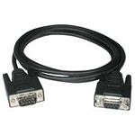 C2G 3m DB9 M/F Cable serial cable Black