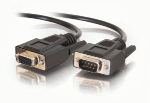 C2G 3m DB9 M/F Cable serial cable Black