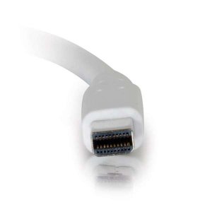 C2G 3m Mini DisplayPort Cable 4K UHD M/M - White