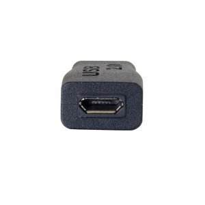 C2G USB 2.0 USB C to USB Micro B Adapter M/F - USB Type C to USB Micro B Black