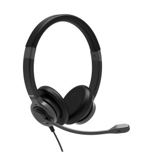 Port Designs 912001 headphones/headset Wired Head-band Office/Call center USB Type-C / USB Type-A Black