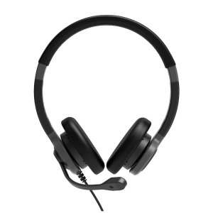 Port Designs 912001 headphones/headset Wired Head-band Office/Call center USB Type-C / USB Type-A Black