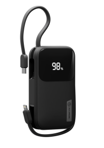 ALOGIC Tandem 10,000mAh Power Bank with 22W USB-C and Lightning Cables