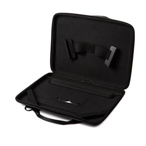 Techair TACWI015 Meet the ultimate 13-14” Chromebook case – it's like a work-in style superhero! Fasten it with secure screen clips, protect with EVA panels, and ID it easily. Your Chromebook's new best friend!