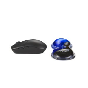 Kensington Slim Duo Gel Mouse/Trackball Wrist Rest - Blue