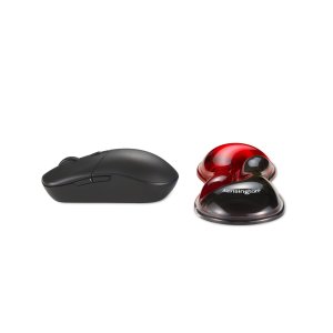 Kensington Slim Duo Gel Mouse/Trackball Wrist Rest -Red