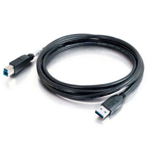 C2G 54173 USB cable USB 3.2 Gen 1 (3.1 Gen 1) 1.01 m USB A USB B Black