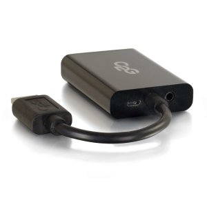 C2G 41351 video cable adapter 0.2032 m HDMI VGA (D-Sub) Black