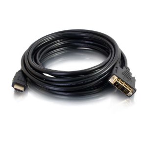 C2G 42518 video cable adapter 5 m HDMI DVI-D Black