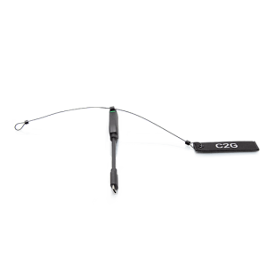 C2G C2G29871 cable gender changer HDMI USB-C Black