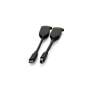 C2G 10ft Premium HDMI Dongle Ring mDP USB-C
