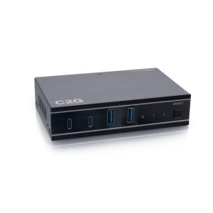 C2G 2x4 USB-C Switch With 2 USB-C Inputs To 2 USB-C And 2 USB-A Device Ports - USB 3.2 GEN 1 (5GBPS)