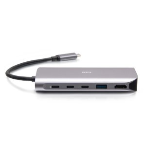C2G C2G54551 laptop dock/port replicator Wired USB4 Grey