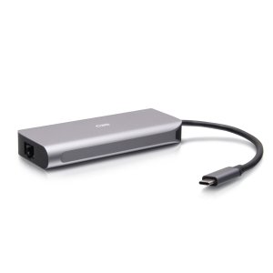 C2G USB-C® 4.0 6-in-1 Mini Docking Station with HDMI®, USB-A, Ethernet, and USB-C® 85W– 8K 60HZ
