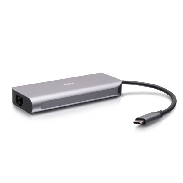 C2G USB-C® 4.0 6-in-1 Mini Docking Station with HDMI®, USB-A, Ethernet, and USB-C® 85W– 8K 60HZ