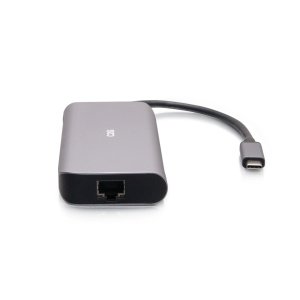 C2G USB-C® 4.0 6-in-1 Mini Docking Station with HDMI®, USB-A, Ethernet, and USB-C® 85W– 8K 60HZ
